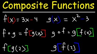 Composite Functions [upl. by Nylodam]