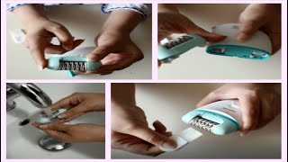 How to clean an epilator Philips Satinelle epilator [upl. by Breger]