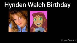 Hynden Walch Birthday [upl. by Stover]