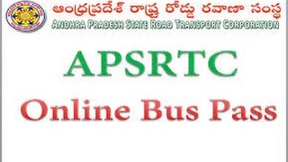 How To Apply APSRTC Student Bus Pass online Successfully Complete video [upl. by Gardia]