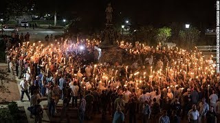 White nationalists march in Virginia [upl. by Maddis]