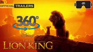 360° Video  Lion King Official Teaser Trailer In Virtual Reality 3D Full HD [upl. by Yenroc]