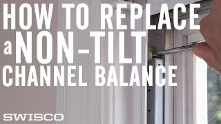 How to Replace a NonTilt Channel Balance [upl. by Genisia966]