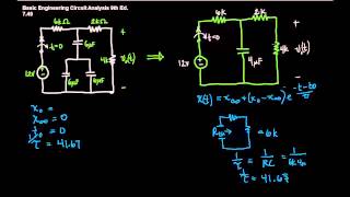 First Order Transient Circuit Analysis [upl. by Trebornhoj204]