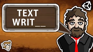 How to make Text Writing Effect in Unity [upl. by Hild542]