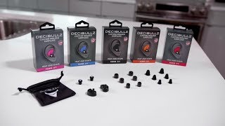 Decibullz Custom Molded Earplugs Instruction Video [upl. by Ahsait]