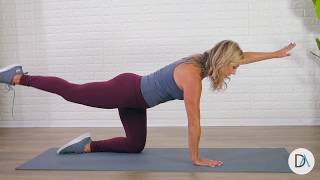 5Minute Healthy Strong Back  Denise Austin [upl. by Anitselec635]