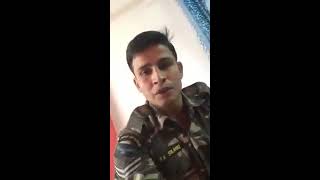 Corporal Solanki exposing how officers treats Soldiers  Indian Army [upl. by Jeannette]