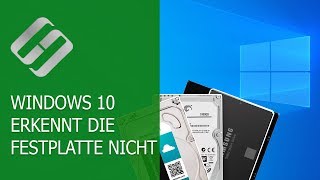 Festplatte wird von Windows 10 nicht erkannt Die ultimative Anleitung zur Problembehebung [upl. by Okoyk970]