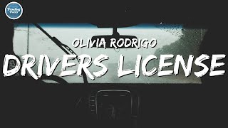 Olivia Rodrigo  drivers license Clean  Lyrics [upl. by Faun412]