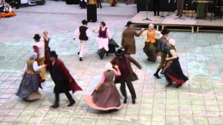 Belgian folk dance De Loere [upl. by Enyrat202]