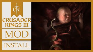 How To Install A Crusader Kings 3 Mod Manually [upl. by Llesram]