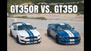 Shelby GT350R vs GT350  What Are The Differences [upl. by Minabe792]