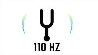 110 Hz Pure Tone Frequency  1 Hour [upl. by Elbertina]