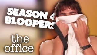 Season 4 Bloopers  The Office US  Comedy Bites [upl. by Roddy]