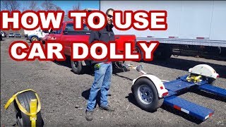 HOW TO USE MASTER TOW CAR DOLLY mastertow 80THD instructions [upl. by Haskins]