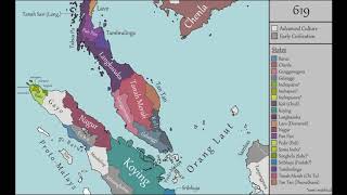 The History of the Malay Peninsula 40000 BCE  2018 CE [upl. by Ellenig]