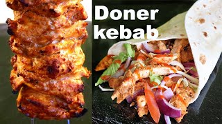 1 kg Homemade Chicken Döner Kebab  The Best Doner Kebab At Home [upl. by Attinahs]