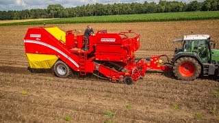 GRIMME SE 260  2row Potato Harvester with standard bunker and NonstopBunker [upl. by Azile]