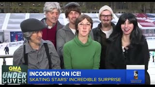 Six Olympians Trick Local Ice Skaters [upl. by Torin373]