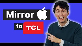 How to Mirror iPhone or iPad to TCL Smart TVs wirelessly WITHOUT Apple TV [upl. by Christan987]