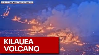 Hawaiis Kilauea volcano erupts again [upl. by Neve255]