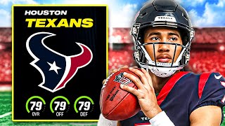 I Rebuilt the Houston Texans in Madden 24 [upl. by Cacilie]