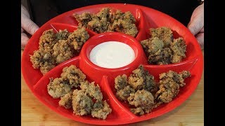 Deep Fried Seasoned Chicken Livers Super Crunchy [upl. by Brink]