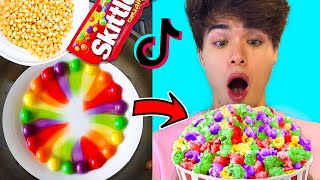 GENIUS TikTok Food Hacks To Do When Youre Bored at Home [upl. by Nagorb]