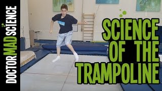 Science Behind a Trampoline  How Trampolines Work [upl. by Niltyak]