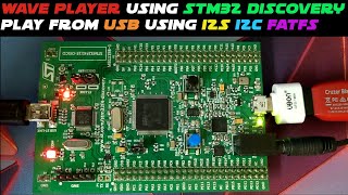 WAVEPLAYER using STM32  I2S AUDIO  CS43L22  F4 DISCOVERY [upl. by Mcclees750]