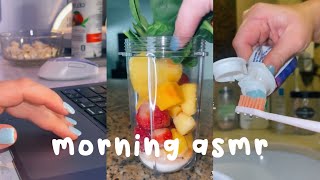 morning routine asmr [upl. by Sairacaz]