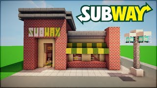 Minecraft COMO CONSTRUIR UM SUBWAY [upl. by Hilaria523]