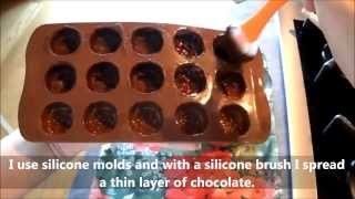 Baileys filled chocolates recipe Cioccolatini al baileys [upl. by Aicilla]