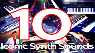 10 Iconic Synthesizer Sounds [upl. by Demmer]