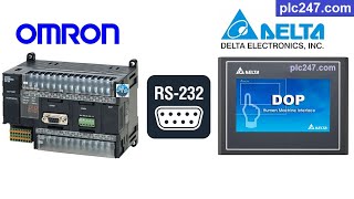 Delta HMI amp Omron PLC quotCommunicationquot Tutorial [upl. by Yllitnahc558]