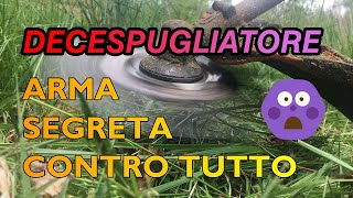 DECESPUGLIATORE PROVA DISCO UNIVERSALE [upl. by Lebasiairam]