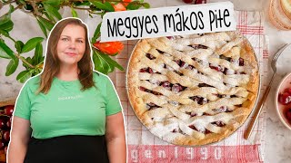 Meggyes mákos pite recept [upl. by Salot]