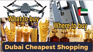 Cheapest Markets In Dubai for Shopping  Where to Shop amp Save most in Dubai  Discounted Shopping [upl. by Lozar]