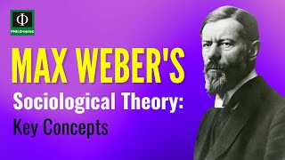 Max Webers Sociological Theory Key Concepts [upl. by Ibbison]