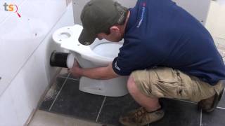 Tommys Trade Secrets  How to Install a Toilet Pan amp Cistern [upl. by Valerle415]