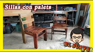 COMO HACER SILLAS DE PALETS [upl. by Fulbright137]