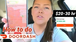 DoorDash Driver App For Beginners Full Walkthrough and Delivery [upl. by Noell]