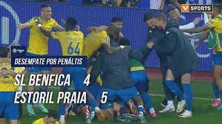 Benfica  Estoril Desempate por Penáltis [upl. by Lyndes]