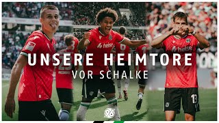 ALLE HEIMTORE vor Schalke  Saison 202425 [upl. by Akirre]