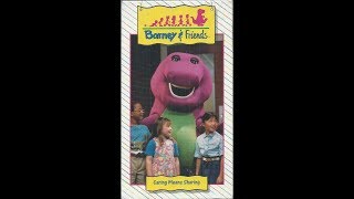 Barney  Caring Means Sharing 1992 Time Life VHS Rip [upl. by Woolcott]