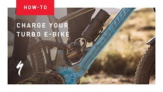 How to charge your Ebike  Specialized Turbo Ebike maintenance [upl. by Chrissy]