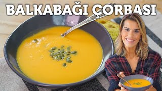 🍵 Balkabağı Çorbası Tarifi  Evde Balkabağı Çorbası Nasıl Yapılır  Sinem Çapraz [upl. by Sinne]