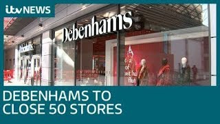 What will happen to the new Fosse Park Debenhams store as 50 closures are announced  ITV News [upl. by Yerffej]