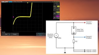 Component Tester VI Curve Tracer Using The Oscilloscope XY Mode [upl. by Esdnil]